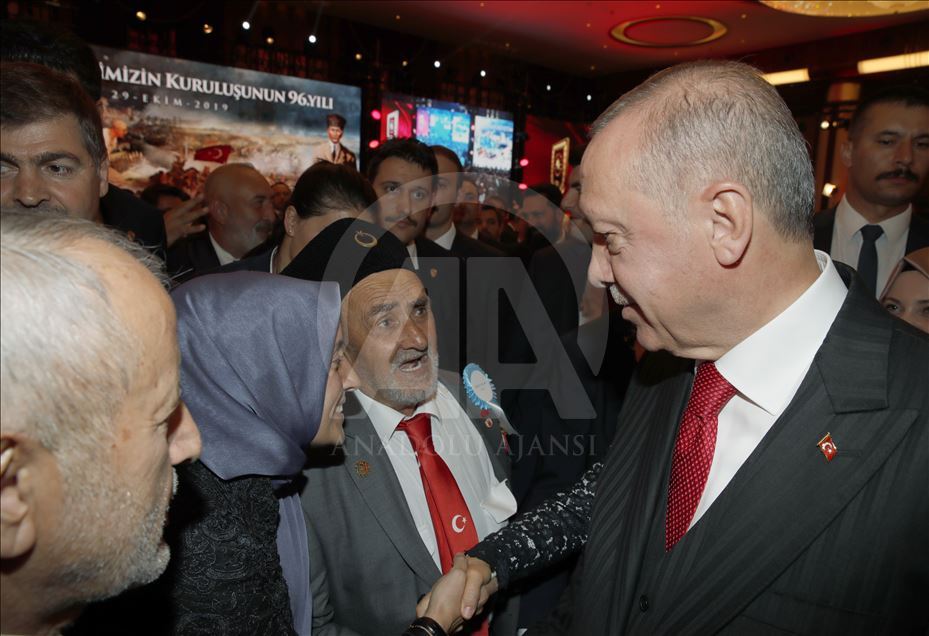 29 Ekim Cumhuriyet Bayramı Kabul Töreni