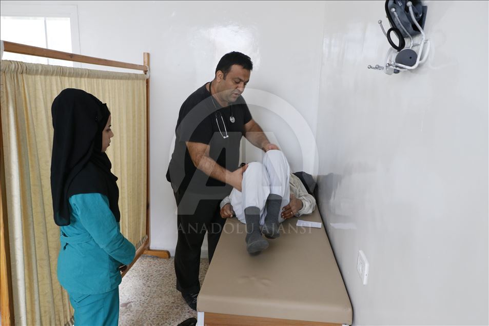 Türkiye'nin onardığı Tel Abyad Hastanesi şifa dağıtmaya başladı
