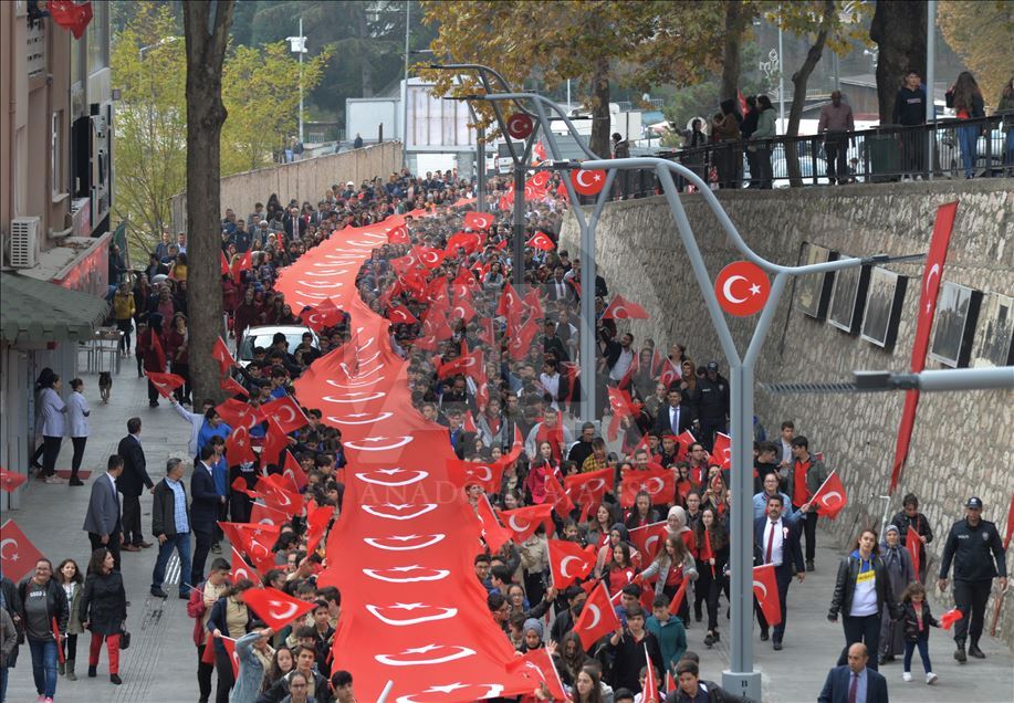 29 Ekim Cumhuriyet Bayramı kutlanıyor