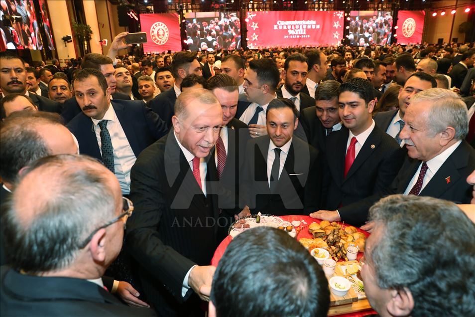 29 Ekim Cumhuriyet Bayramı Kabul Töreni