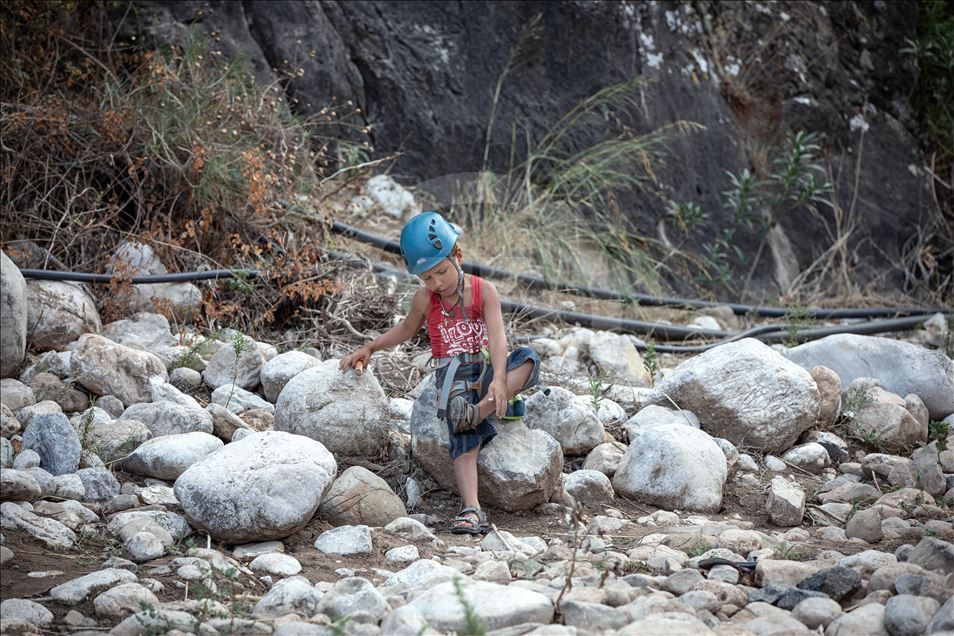 Diving Tourism in ancient Lycian coastal town of Olympos