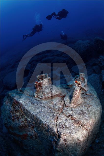 Diving Tourism in ancient Lycian coastal town of Olympos