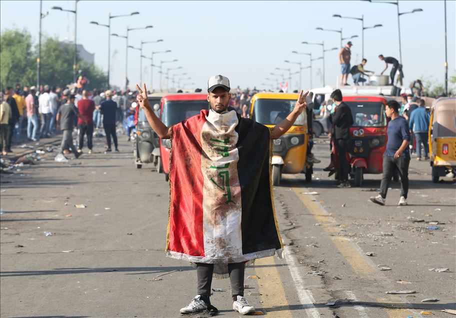 Irak'ta hükümet karşıtı gösteriler
