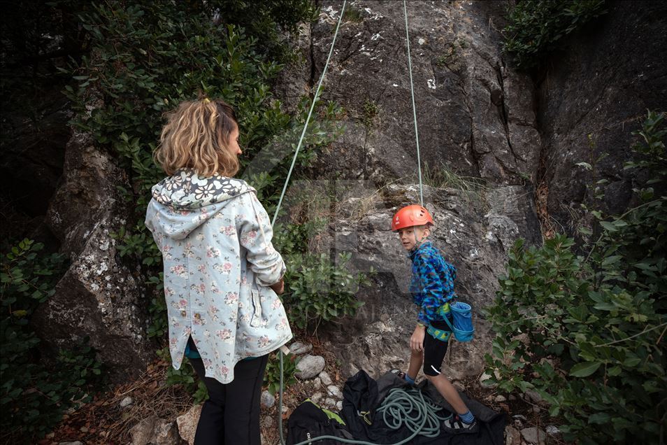 Diving Tourism in ancient Lycian coastal town of Olympos
