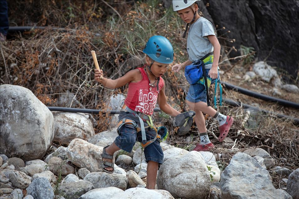Diving Tourism in ancient Lycian coastal town of Olympos