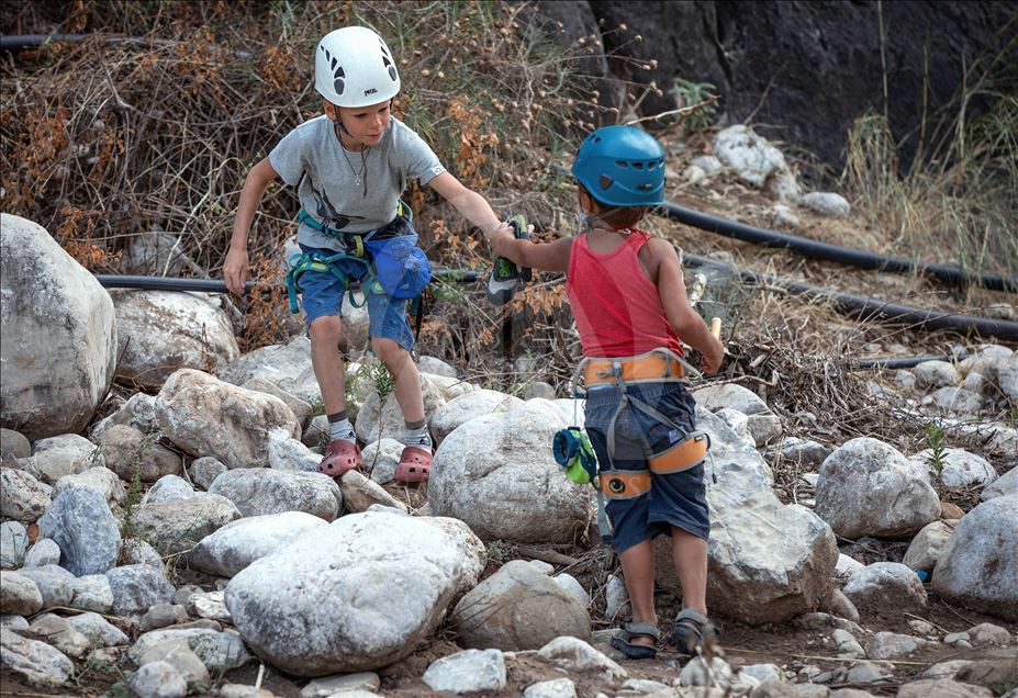 Diving Tourism in ancient Lycian coastal town of Olympos