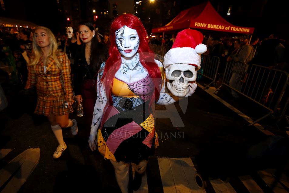 Noć vještica u New Yorku tradicionalno u znaku kostima iz poznatih horor filmova 