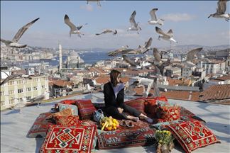 Maison abandonnée dans le quartier historique d’Istanbul... Destination privilégiée des amoureux de la photographie