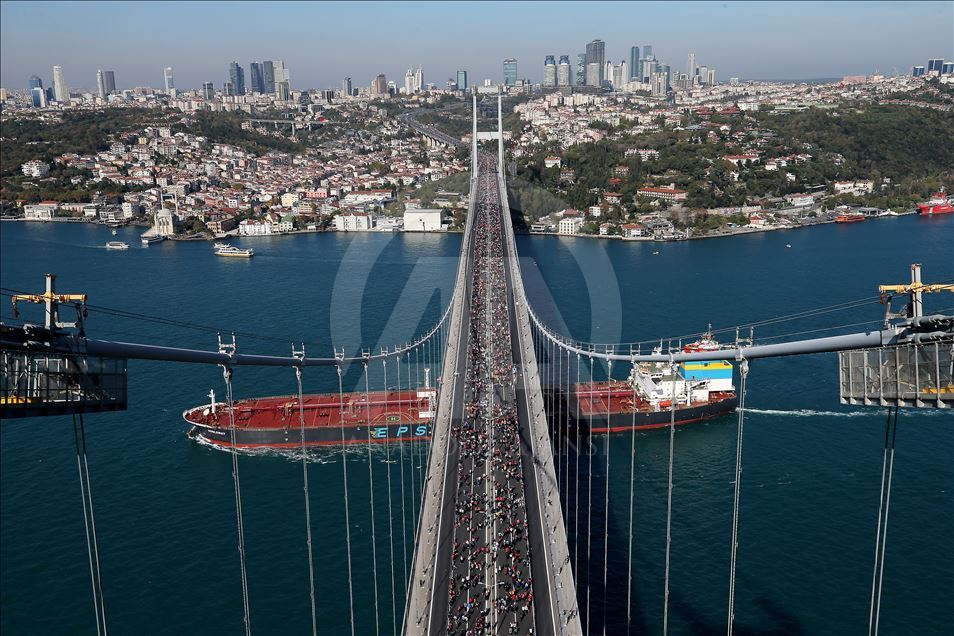 U Istanbulu se održava jedini interkontinentalni maraton na svijetu