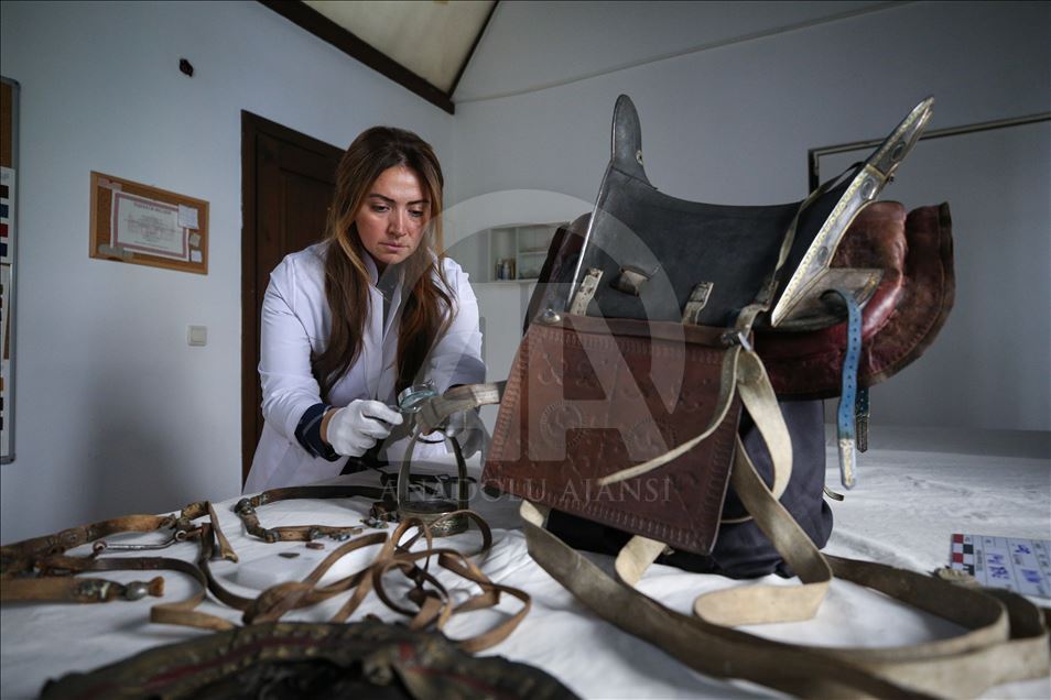 Turquie : Restauration de la selle du sultan Abdul Hamid II
