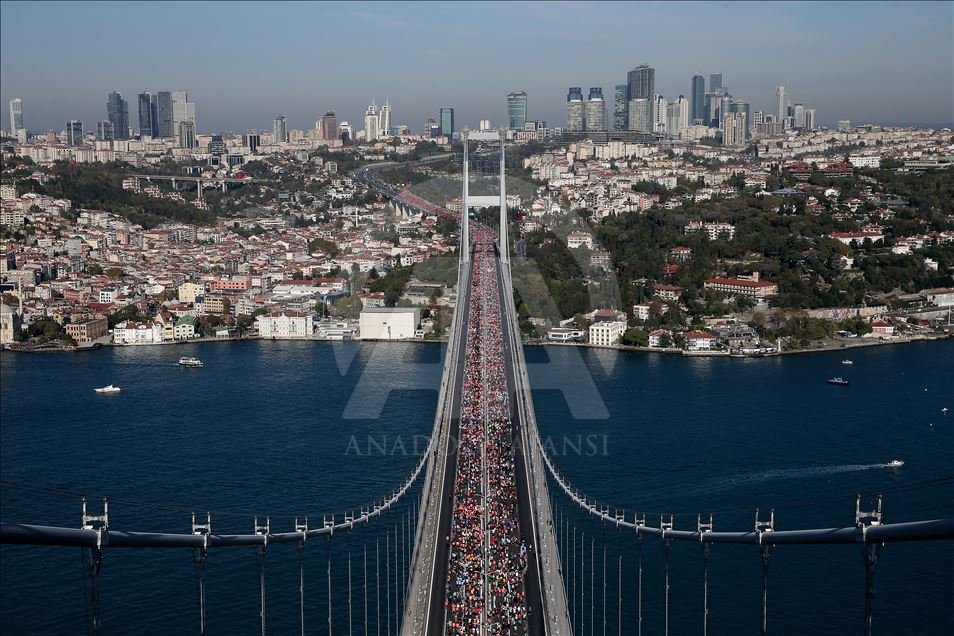 U Istanbulu se održava jedini interkontinentalni maraton na svijetu 