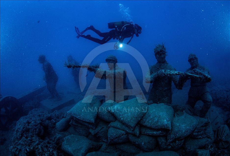 « Side Underwater museum », le premier musée subaquatique de Turquie