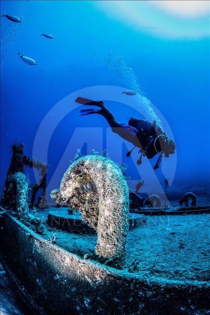« Side Underwater museum », le premier musée subaquatique de Turquie