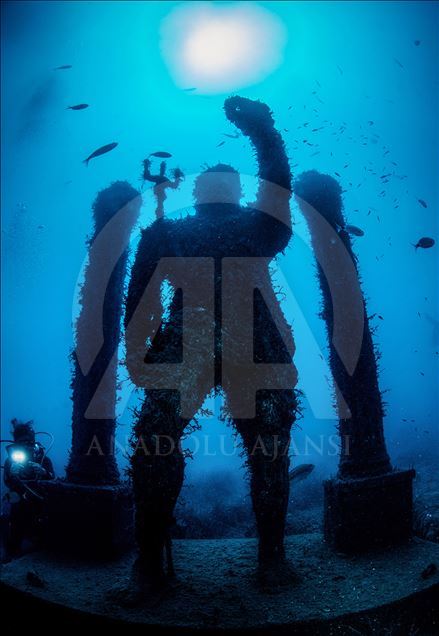 « Side Underwater museum », le premier musée subaquatique de Turquie