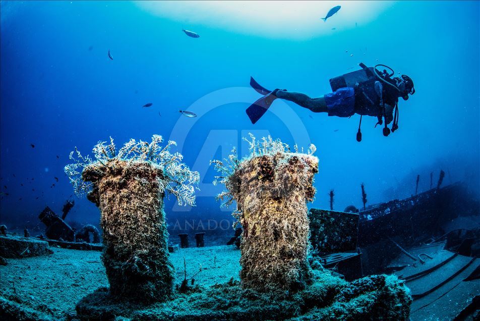 « Side Underwater museum », le premier musée subaquatique de Turquie