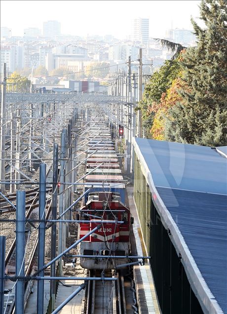 China Railway Express, Ankara Garı'ndan törenle uğurlandı