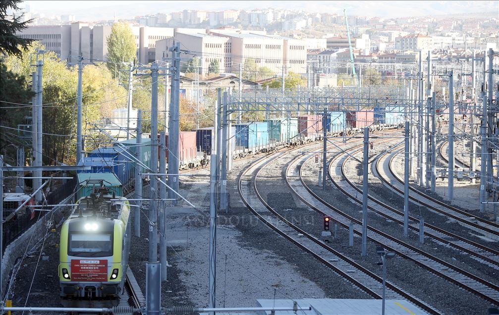 China Railway Express, Ankara Garı'ndan törenle uğurlandı