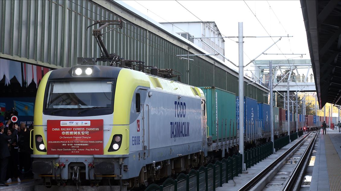 China Railway Express, Ankara Garı'ndan törenle uğurlandı