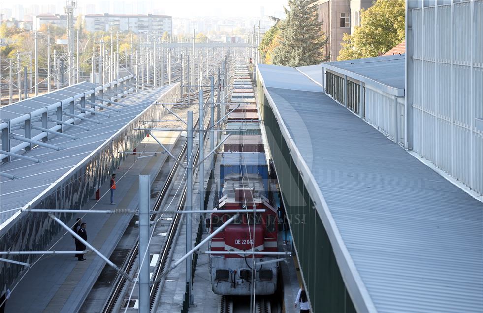 China Railway Express, Ankara Garı'ndan törenle uğurlandı