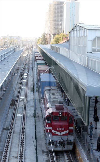 China Railway Express, Ankara Garı'ndan törenle uğurlandı
