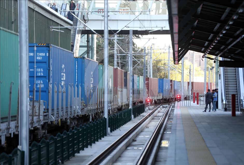 China Railway Express, Ankara Garı'ndan törenle uğurlandı