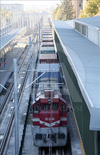 China Railway Express, Ankara Garı'ndan törenle uğurlandı