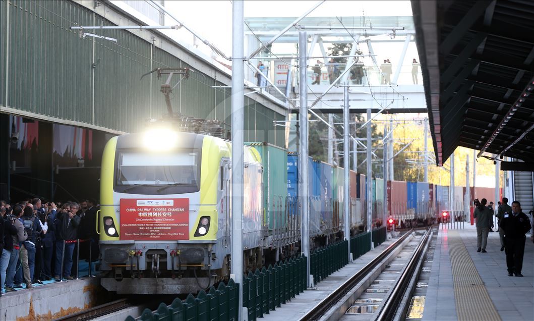 China Railway Express, Ankara Garı'ndan törenle uğurlandı