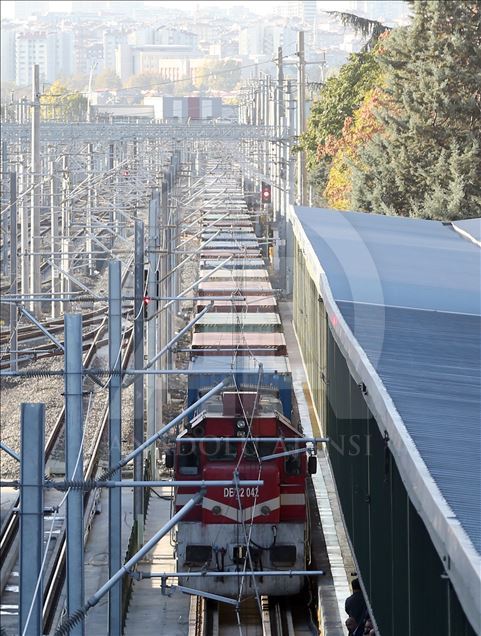 China Railway Express, Ankara Garı'ndan törenle uğurlandı