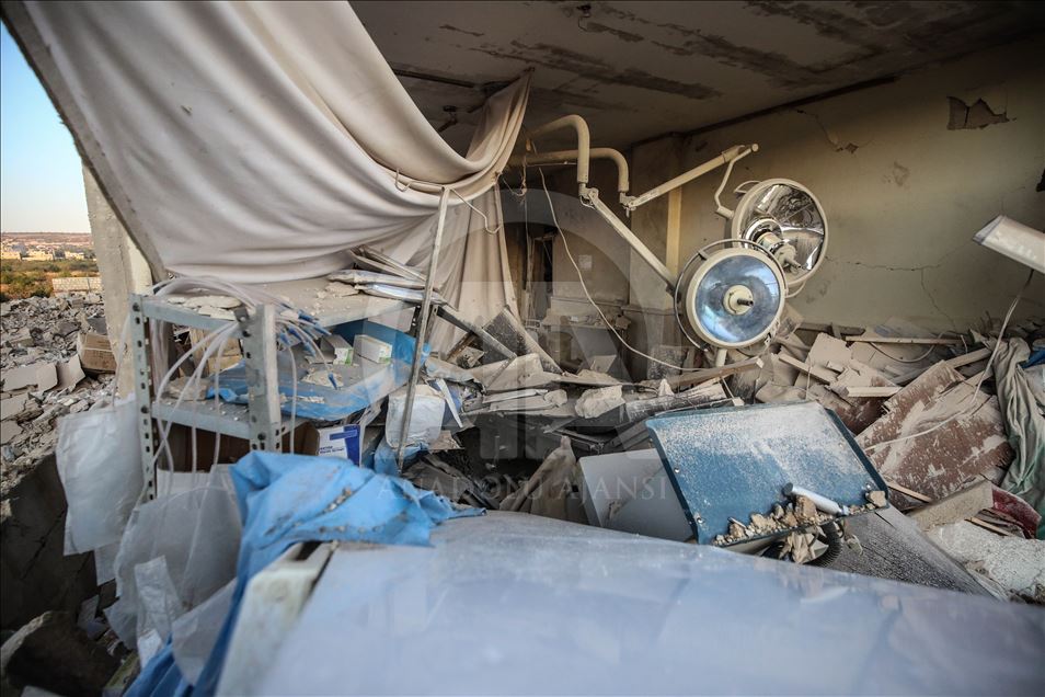 Idlib's Children Hospital hit by airstrikes