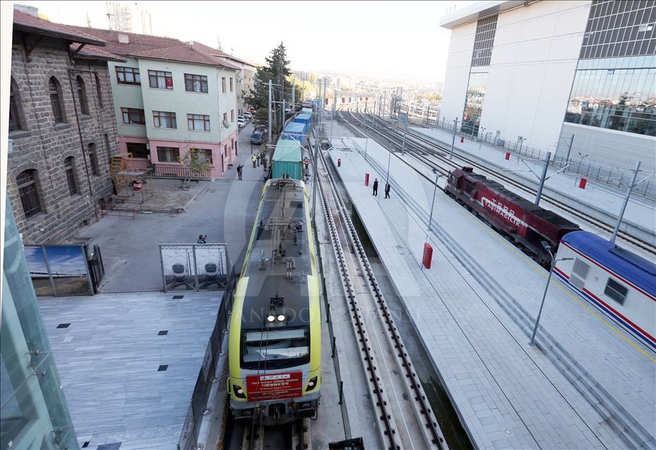 China Railway Express, Ankara Garı'ndan törenle uğurlandı