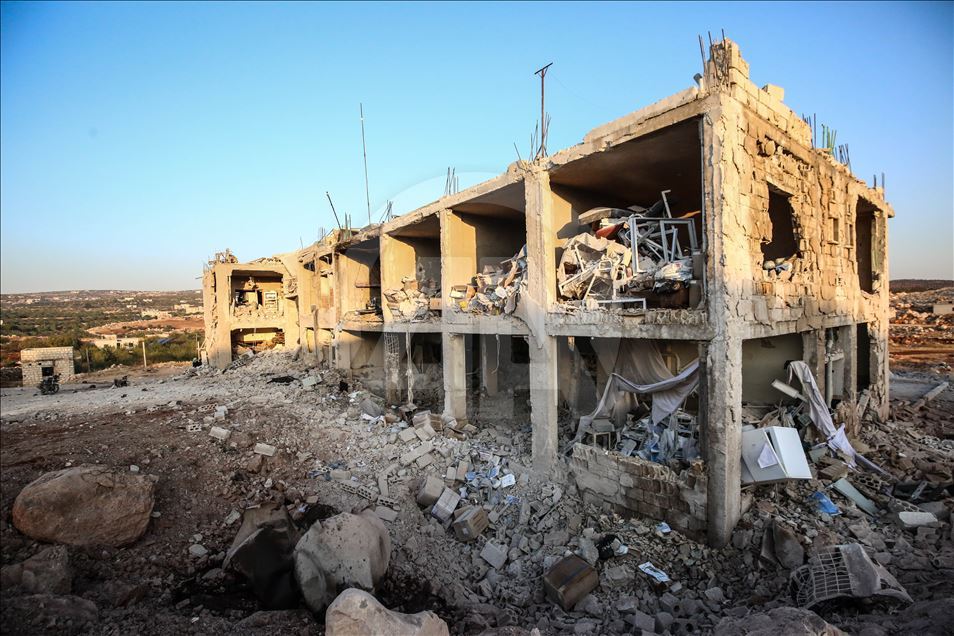 Idlib's Children Hospital hit by airstrikes