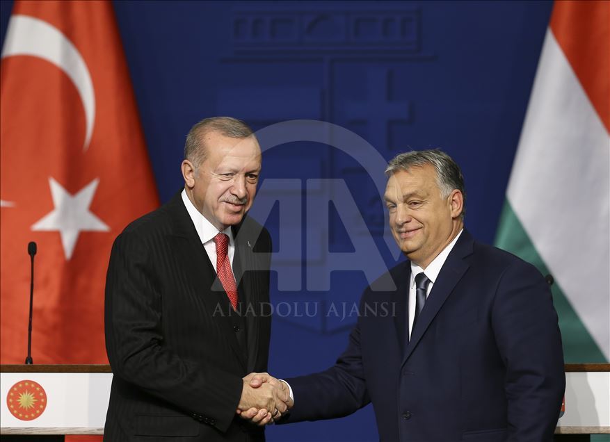 Erdoğan-Orban ortak basın toplantısı