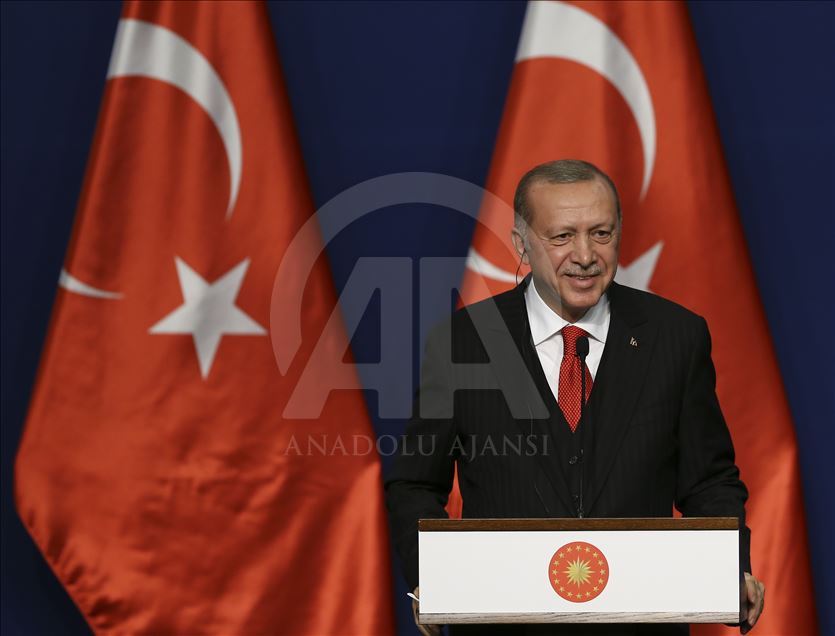 Erdoğan-Orban ortak basın toplantısı