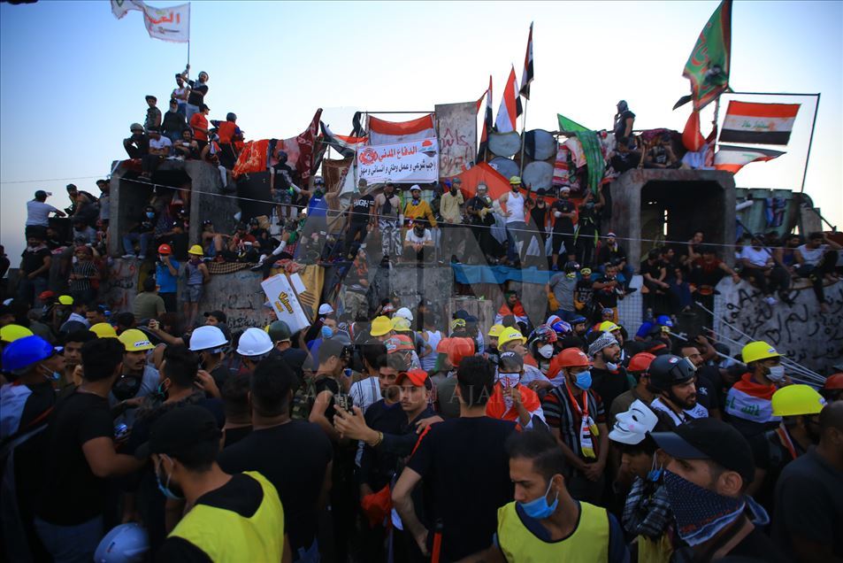 Continúan protestas contra el gobierno de Bagdad, Irak