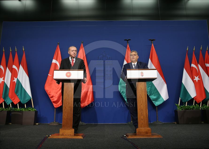 Erdoğan-Orban ortak basın toplantısı