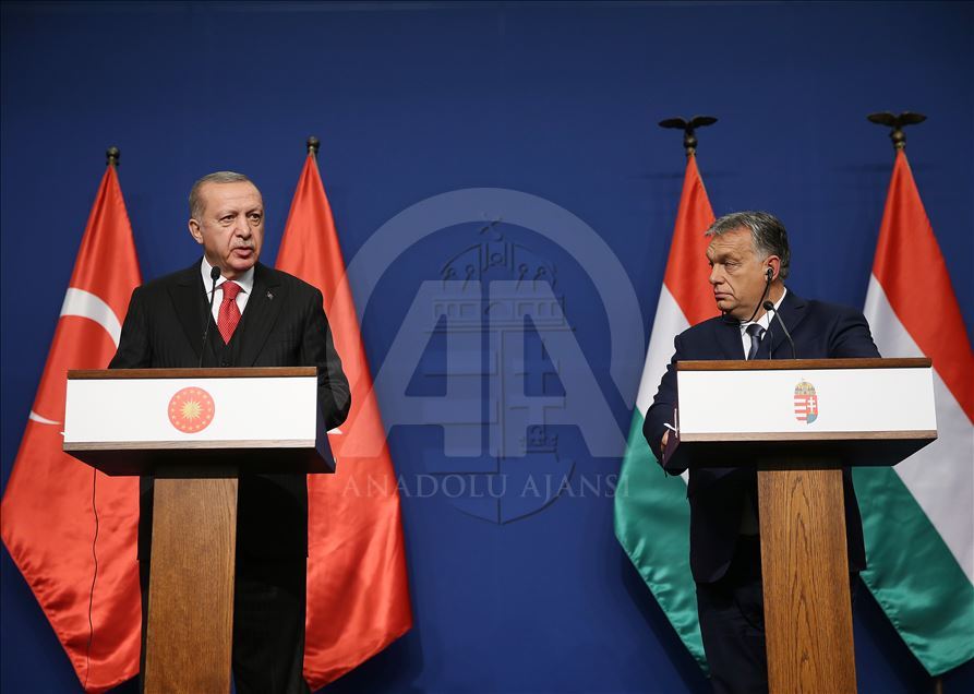 Erdoğan-Orban ortak basın toplantısı