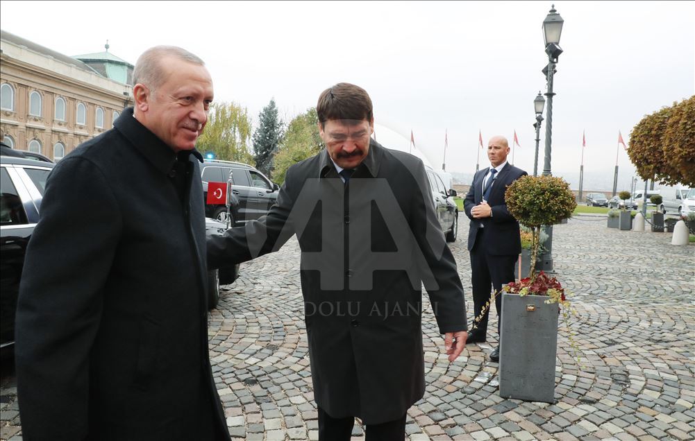 Türkiye Cumhurbaşkanı Recep Tayyip Erdoğan, Macaristan'da