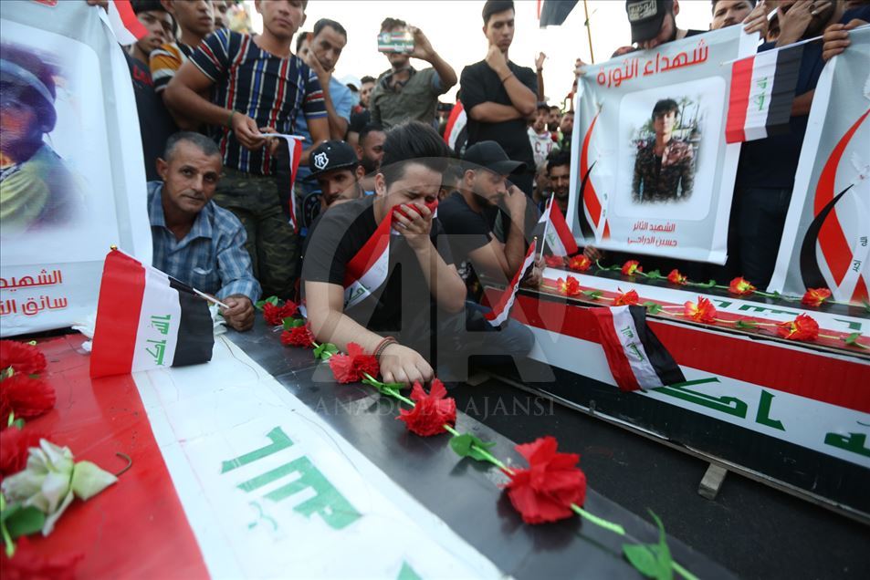 Continúan protestas contra el gobierno de Bagdad, Irak
