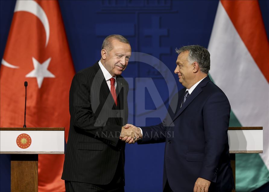 Erdoğan-Orban ortak basın toplantısı