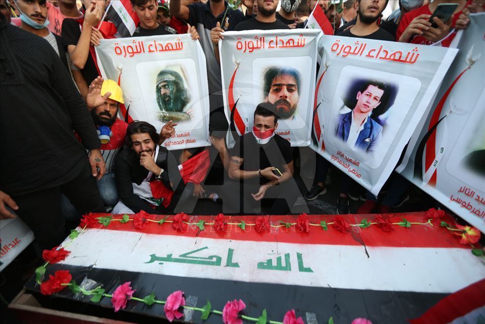 Continúan protestas contra el gobierno de Bagdad, Irak