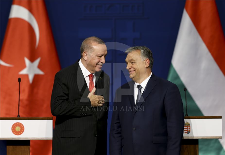 Erdoğan-Orban ortak basın toplantısı