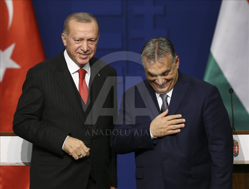 Erdoğan-Orban ortak basın toplantısı