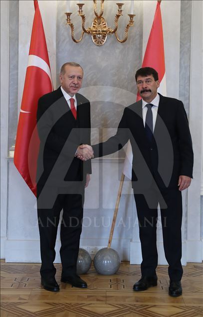 Türkiye Cumhurbaşkanı Recep Tayyip Erdoğan, Macaristan'da