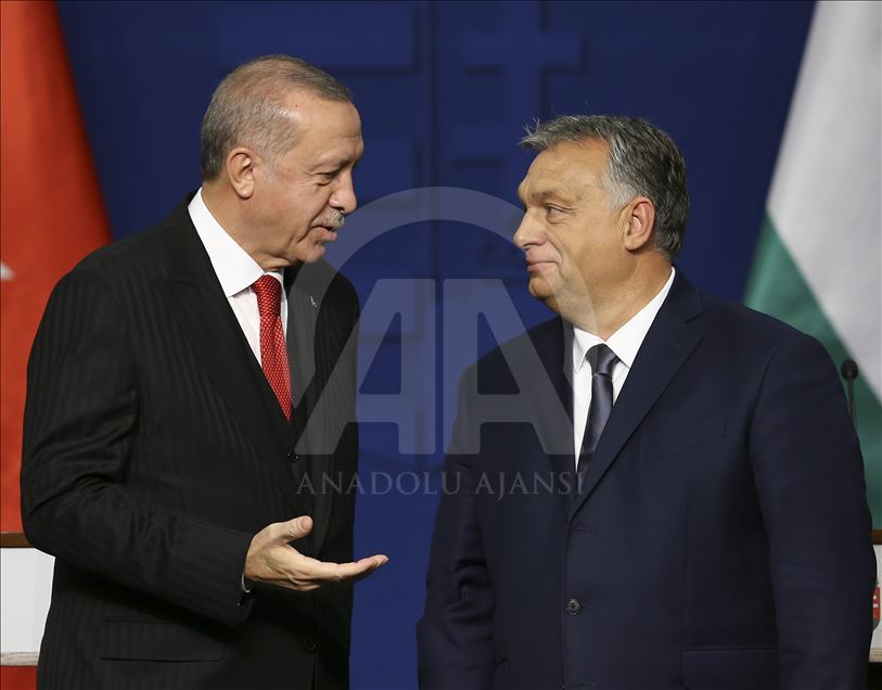 Erdoğan-Orban ortak basın toplantısı