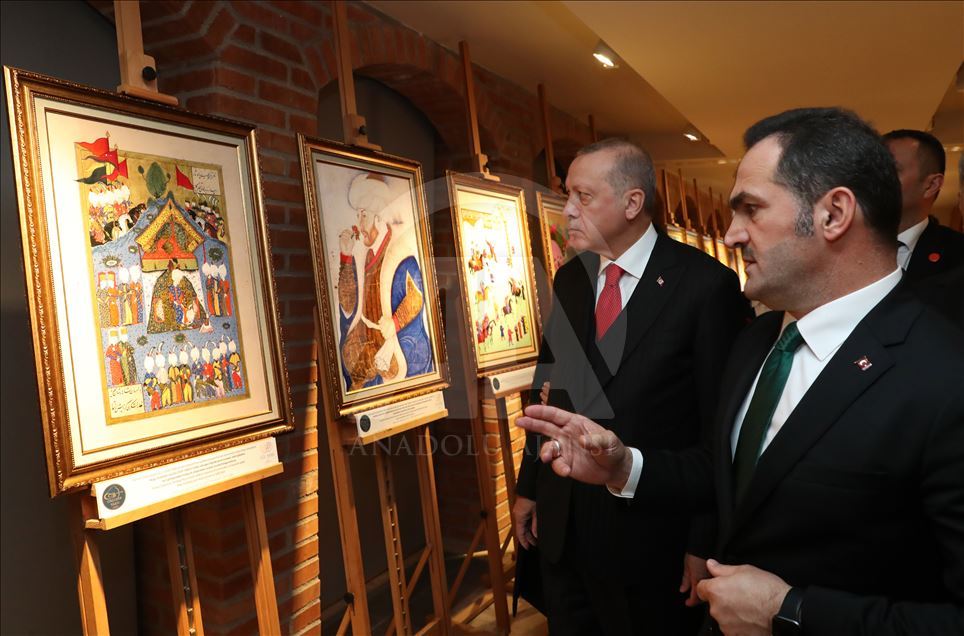 President of Turkey Recep Tayyip Erdogan in Hungary