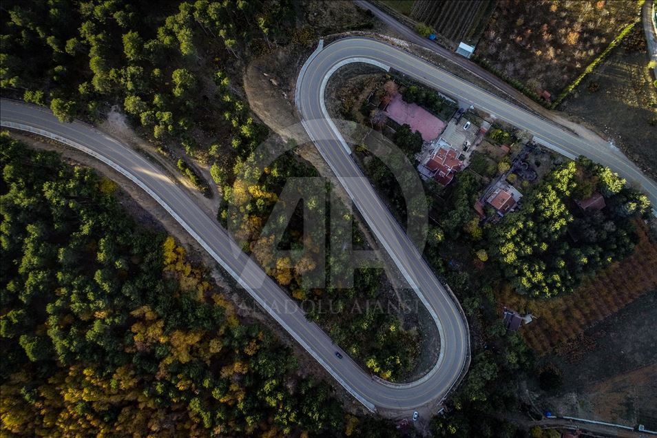 Uludag views during autumn