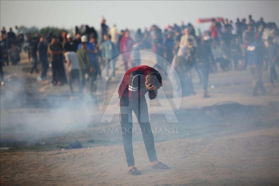 غزة.. ارتفاع مصابي الاعتداءات الإسرائيلية على مسيرات العودة لـ69