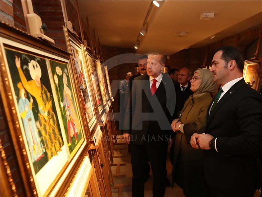President of Turkey Recep Tayyip Erdogan in Hungary