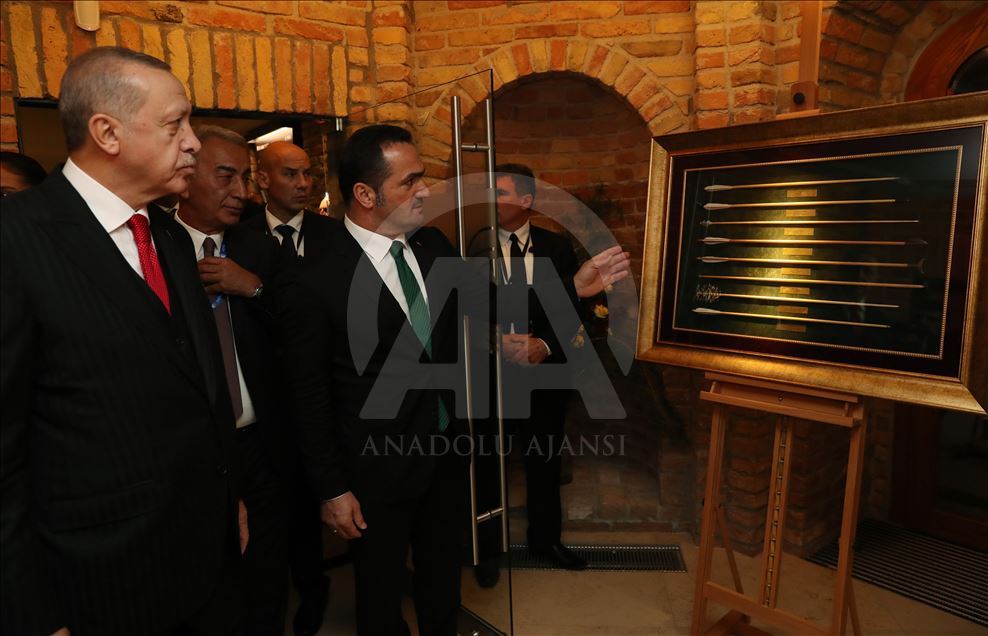 President of Turkey Recep Tayyip Erdogan in Hungary