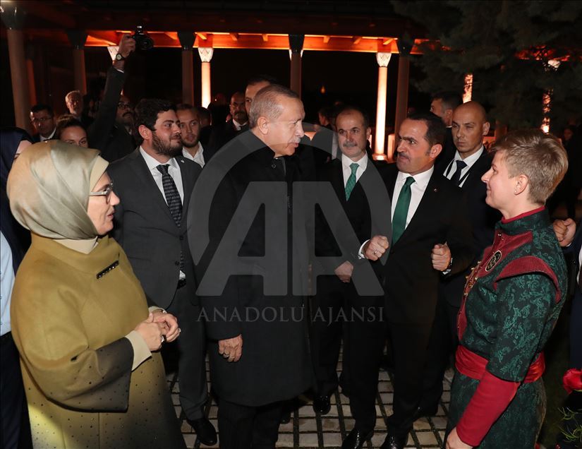 President of Turkey Recep Tayyip Erdogan in Hungary